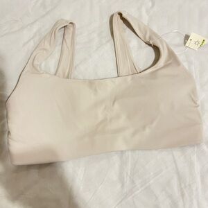Aerie Light Beige Sports Bra